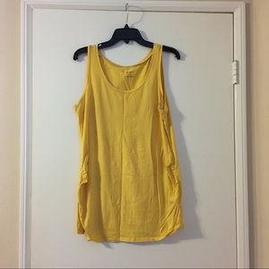 Motherhood Maternity yellow tank